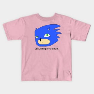 outrunning my demons Kids T-Shirt